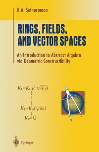 bokomslag Rings, Fields, and Vector Spaces