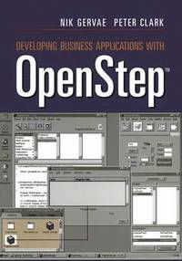bokomslag Developing Business Applications with OpenStep