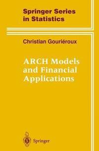 bokomslag ARCH Models and Financial Applications
