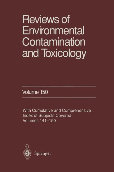 bokomslag Reviews of Environmental Contamination and Toxicology