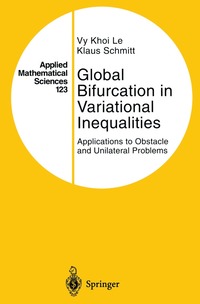 bokomslag Global Bifurcation in Variational Inequalities