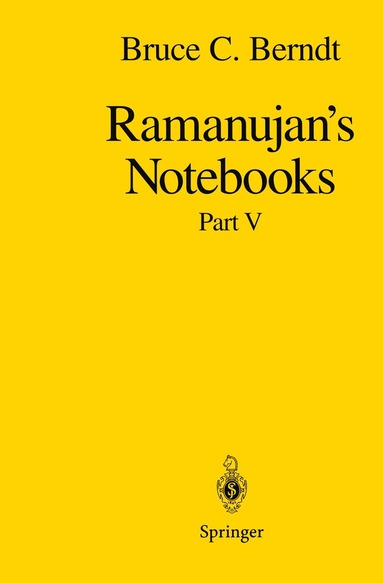 Bruce C. Berndt - Ramanujan’s Notebooks, Inbunden