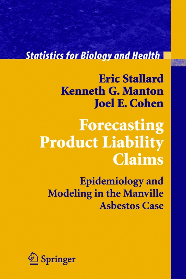 Forecasting Product Liability Claims 1