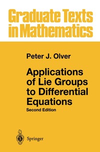 bokomslag Applications of Lie Groups to Differential Equations