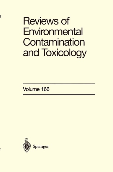 bokomslag Reviews of Environmental Contamination and Toxicology 166