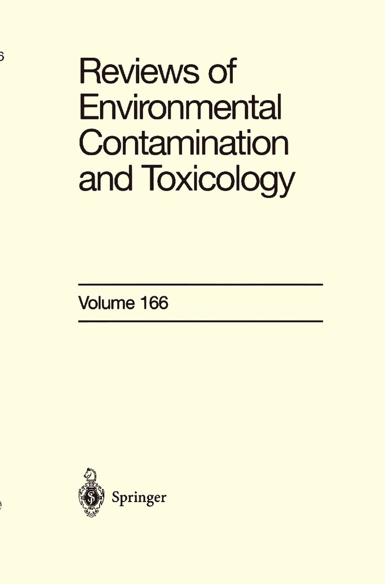 Reviews of Environmental Contamination and Toxicology 166 1