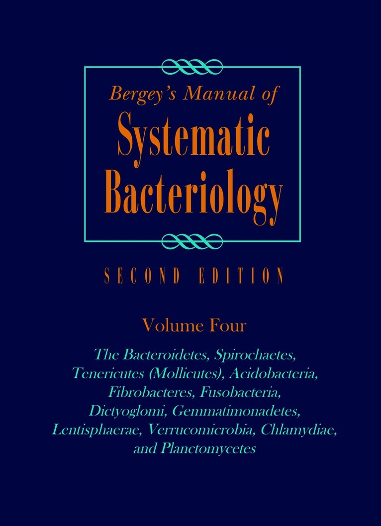 Bergey's Manual of Systematic Bacteriology