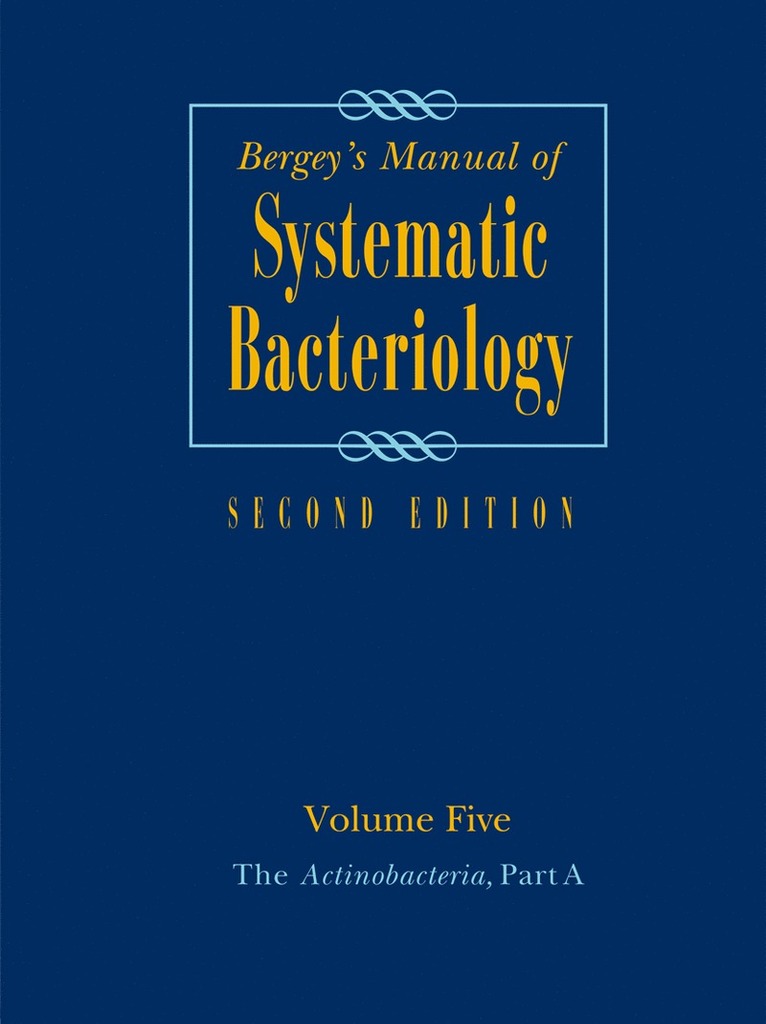 Bergey's Manual of Systematic Bacteriology 1