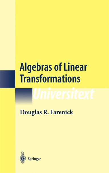 bokomslag Algebras of Linear Transformations