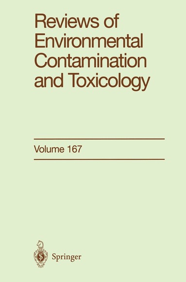 bokomslag Reviews of Environmental Contamination and Toxicology