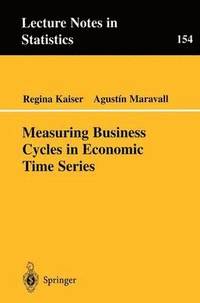 bokomslag Measuring Business Cycles in Economic Time Series