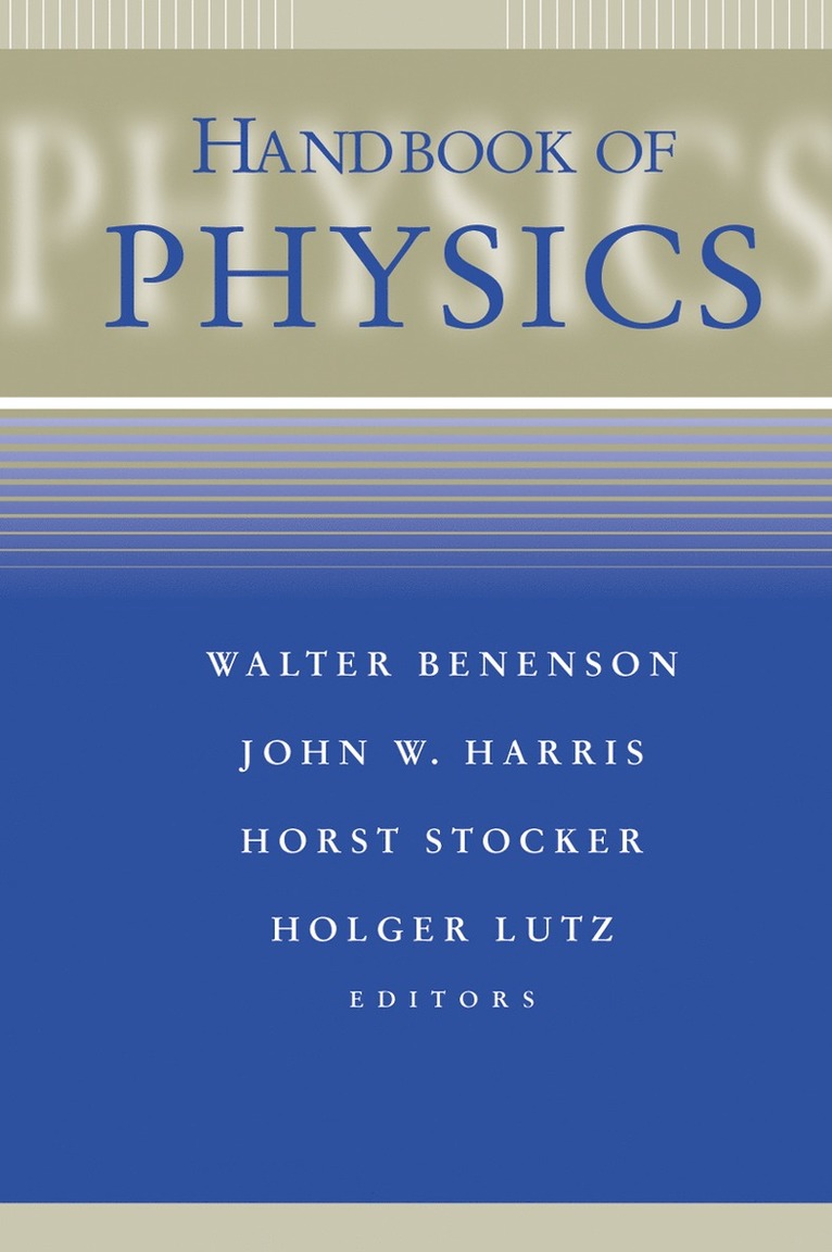 Handbook of Physics 1