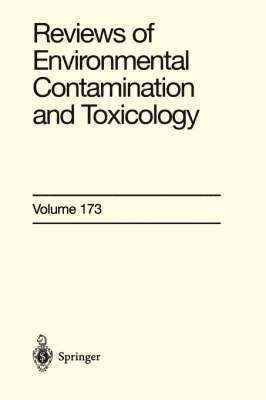 George W. Ware, etc., G. W. Ware, Springer - Reviews of Environmental Contamination and Toxicology 173, Inbunden