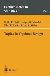 bokomslag Topics in Optimal Design