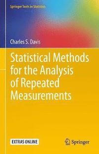 bokomslag Statistical Methods for the Analysis of Repeated Measurements