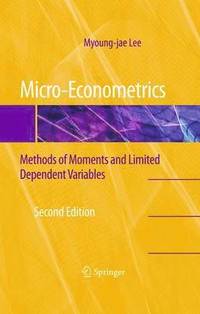 bokomslag Micro-Econometrics