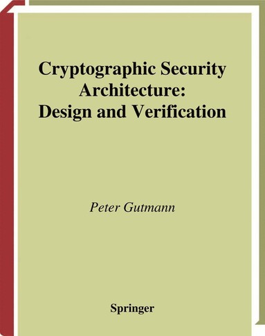 bokomslag Cryptographic Security Architecture