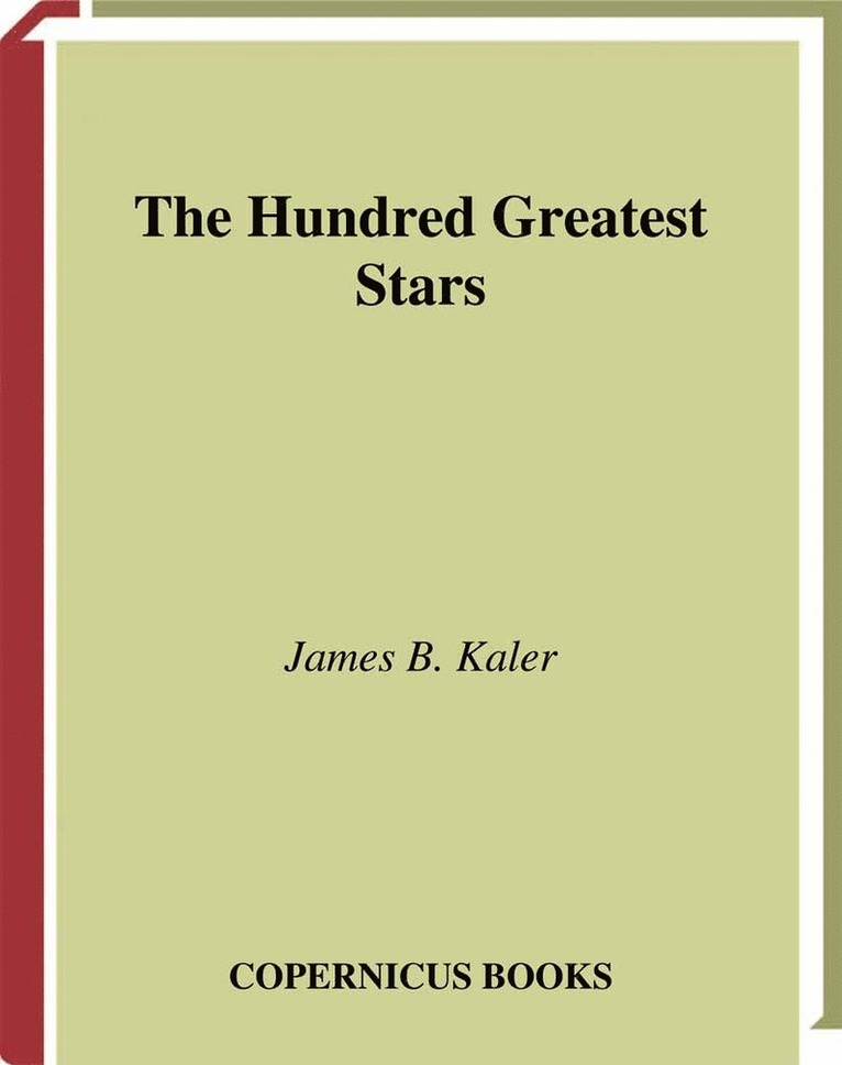 The Hundred Greatest Stars 1