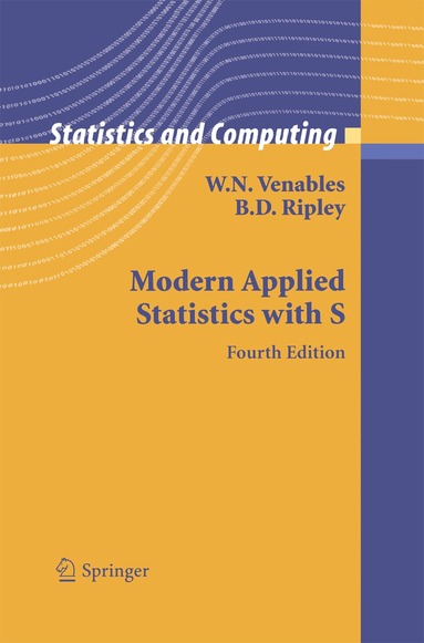 W.N. Venables, B.D. Ripley - Modern Applied Statistics with S, Inbunden