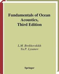 bokomslag Fundamentals of Ocean Acoustics