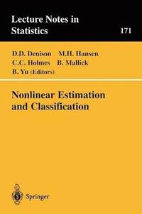 bokomslag Nonlinear Estimation and Classification