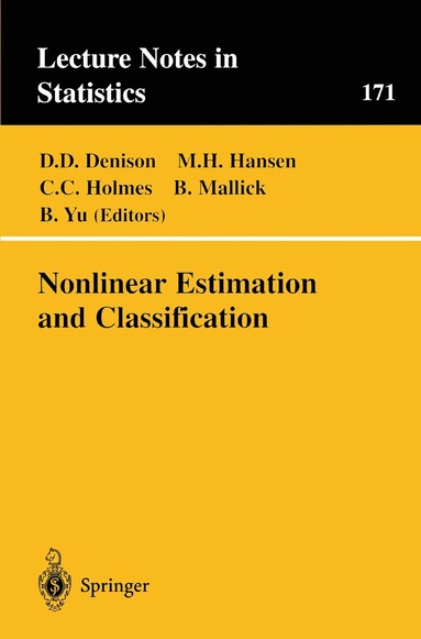 bokomslag Nonlinear Estimation and Classification