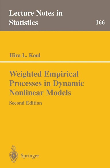 bokomslag Weighted Empirical Processes in Dynamic Nonlinear Models