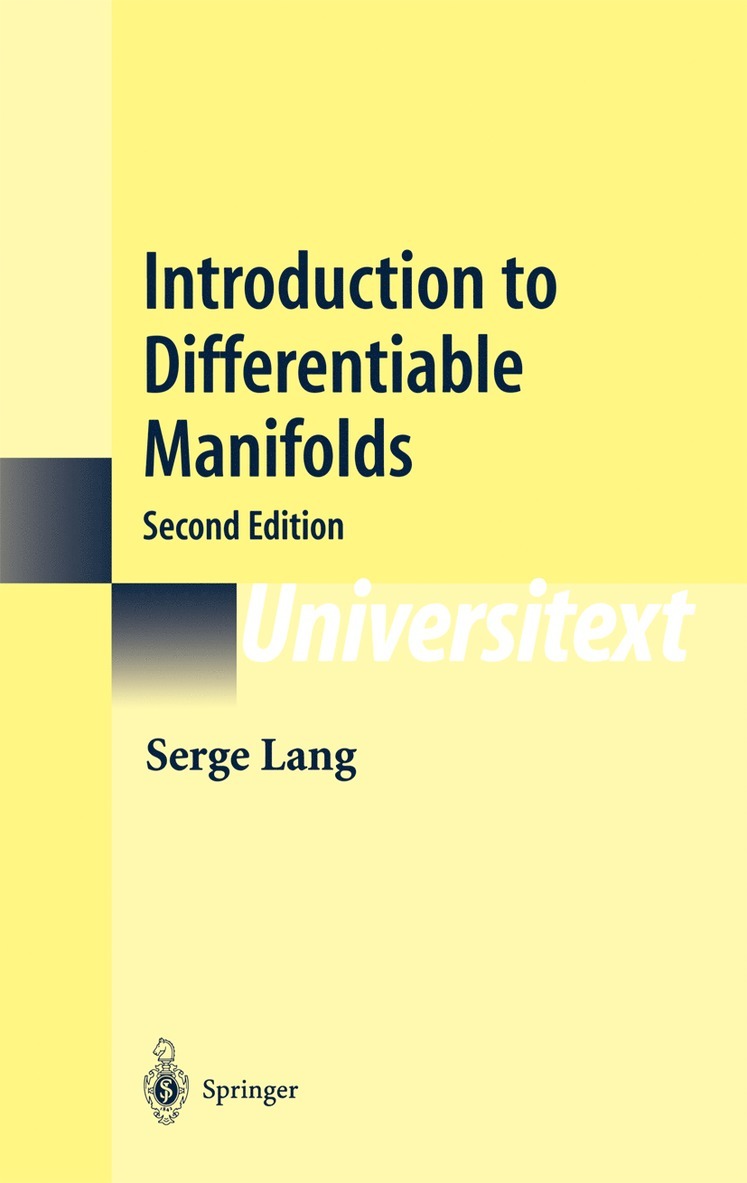 Serge Lang - Introduction to Differentiable Manifolds, Inbunden