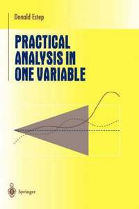 bokomslag Practical Analysis in One Variable