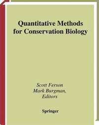 bokomslag Quantitative Methods for Conservation Biology