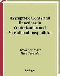 bokomslag Asymptotic Cones and Functions in Optimization and Variational Inequalities
