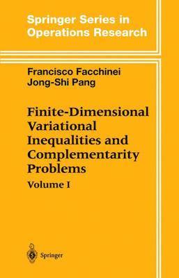 Finite-Dimensional Variational Inequalities and Complementarity Problems