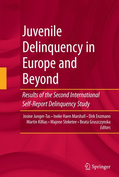 bokomslag Juvenile Delinquency in Europe and Beyond