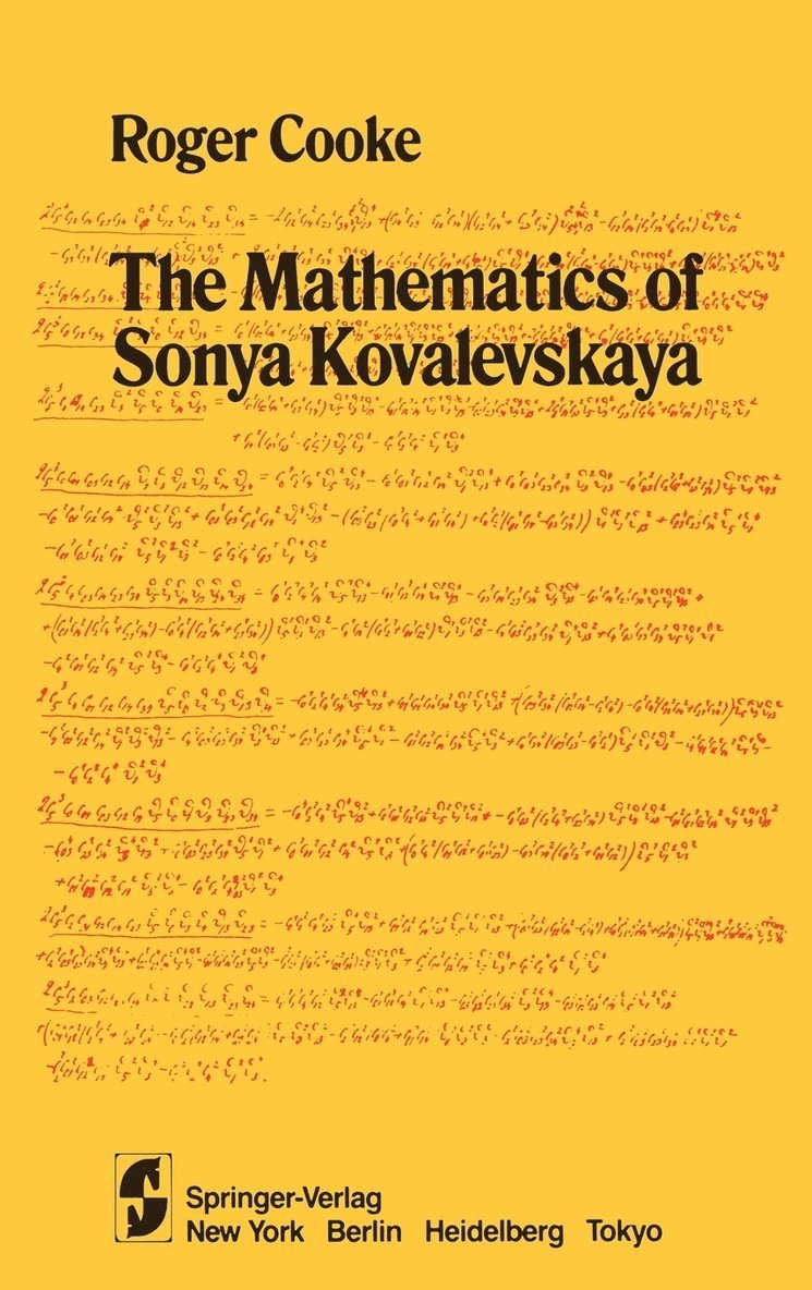 The Mathematics of Sonya Kovalevskaya 1