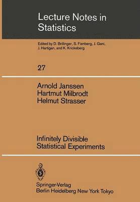 Arnold Janssen, Hartmut Milbrodt, Helmut Strasser - Infinitely Divisible Statistical Experiments, Häftad