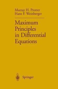 bokomslag Maximum Principles in Differential Equations