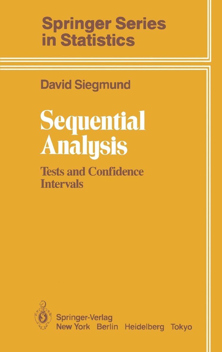 Sequential Analysis 1