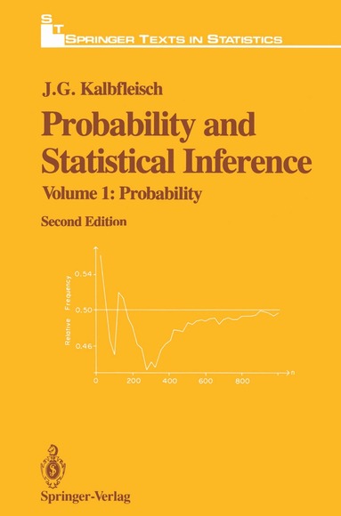 J.G. Kalbfleisch - Probability and Statistical Inference, Inbunden