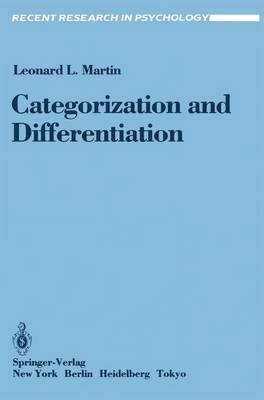 Categorization and Differentiation 1