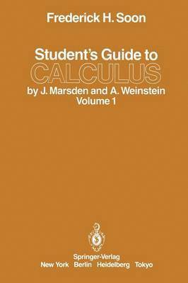 bokomslag Students Guide to Calculus by J. Marsden and A. Weinstein