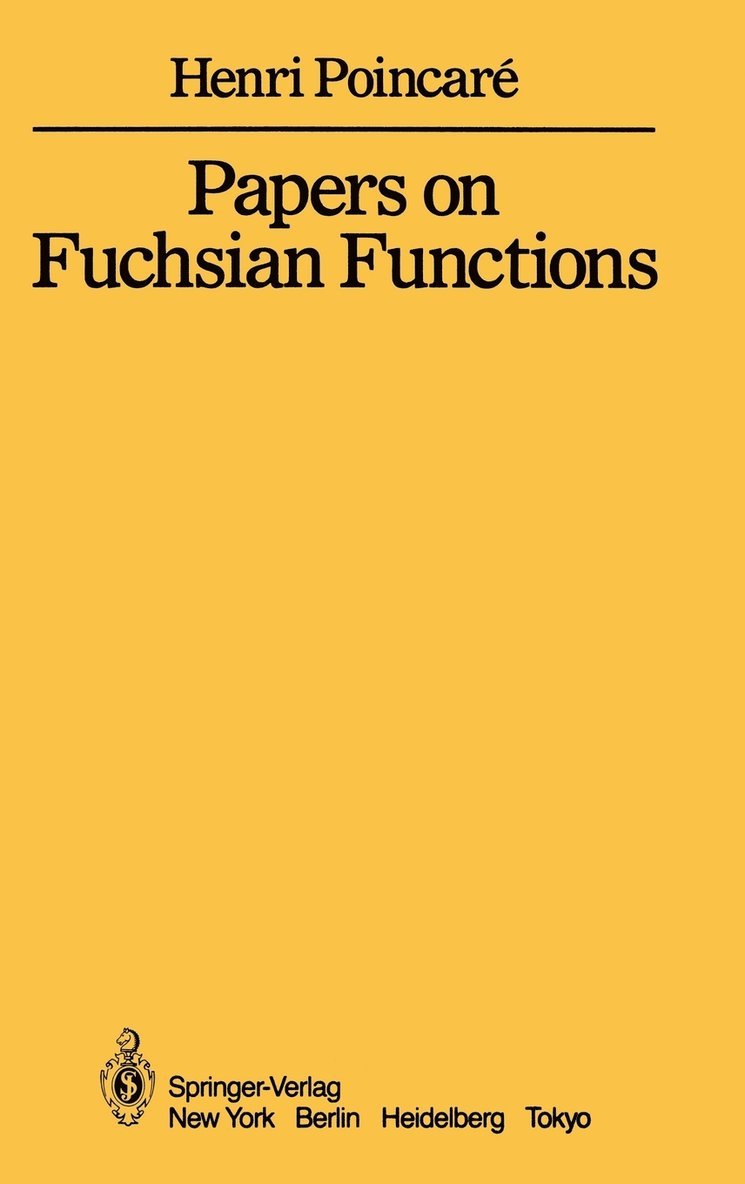 Papers on Fuchsian Functions 1