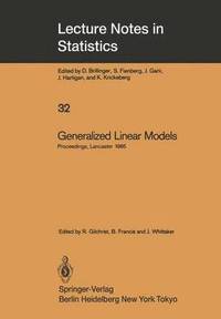 bokomslag Generalized Linear Models