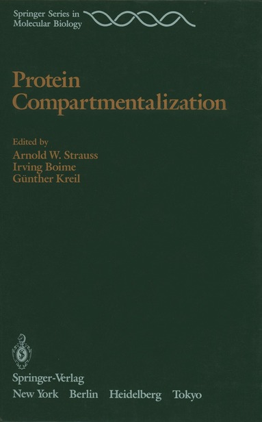 Arnold Strauss, Arnold W. Strauss, Irving Boime, Günther Kreil - Protein Compartmentalization, Häftad