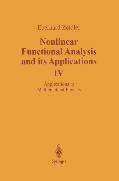 bokomslag Nonlinear Functional Analysis and its Applications