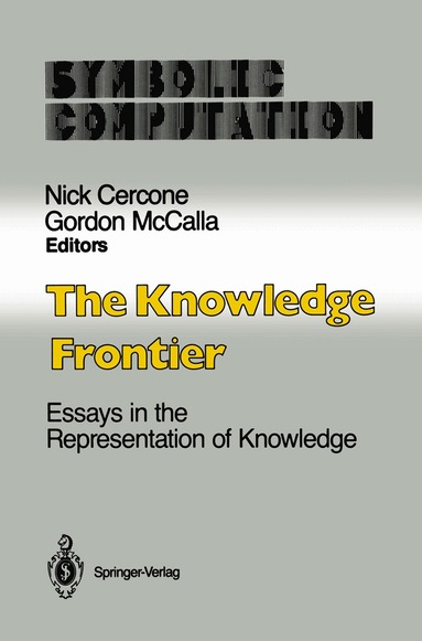 Nick Cercone, Gordon McCalla - Knowledge Frontier, Inbunden