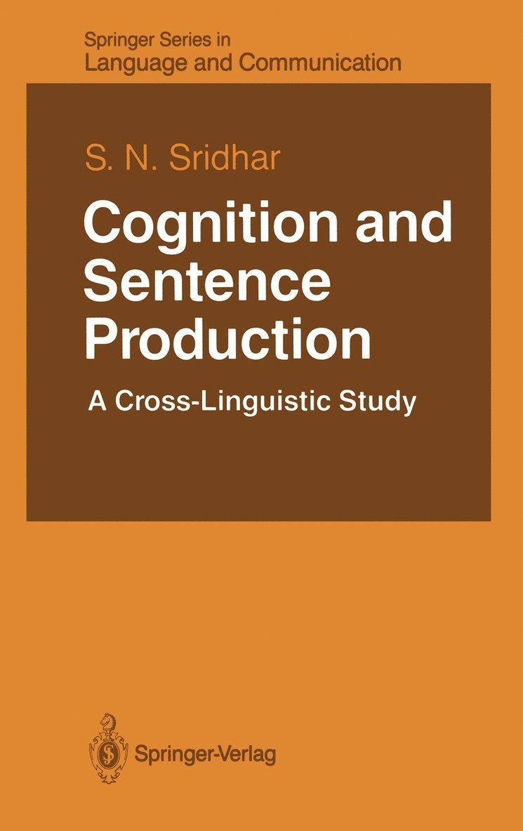 Cognition and Sentence Production 1