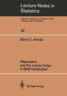 Majorization and the Lorenz Order: A Brief Introduction 1