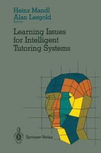 bokomslag Learning Issues for Intelligent Tutoring Systems