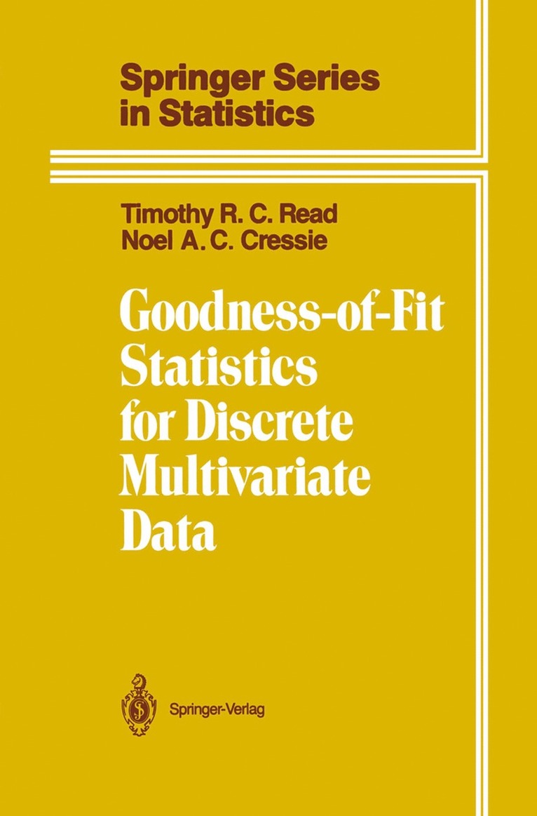 Goodness-of-Fit Statistics for Discrete Multivariate Data 1