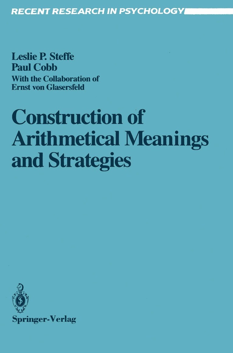 Construction of Arithmetical Meanings and Strategies 1